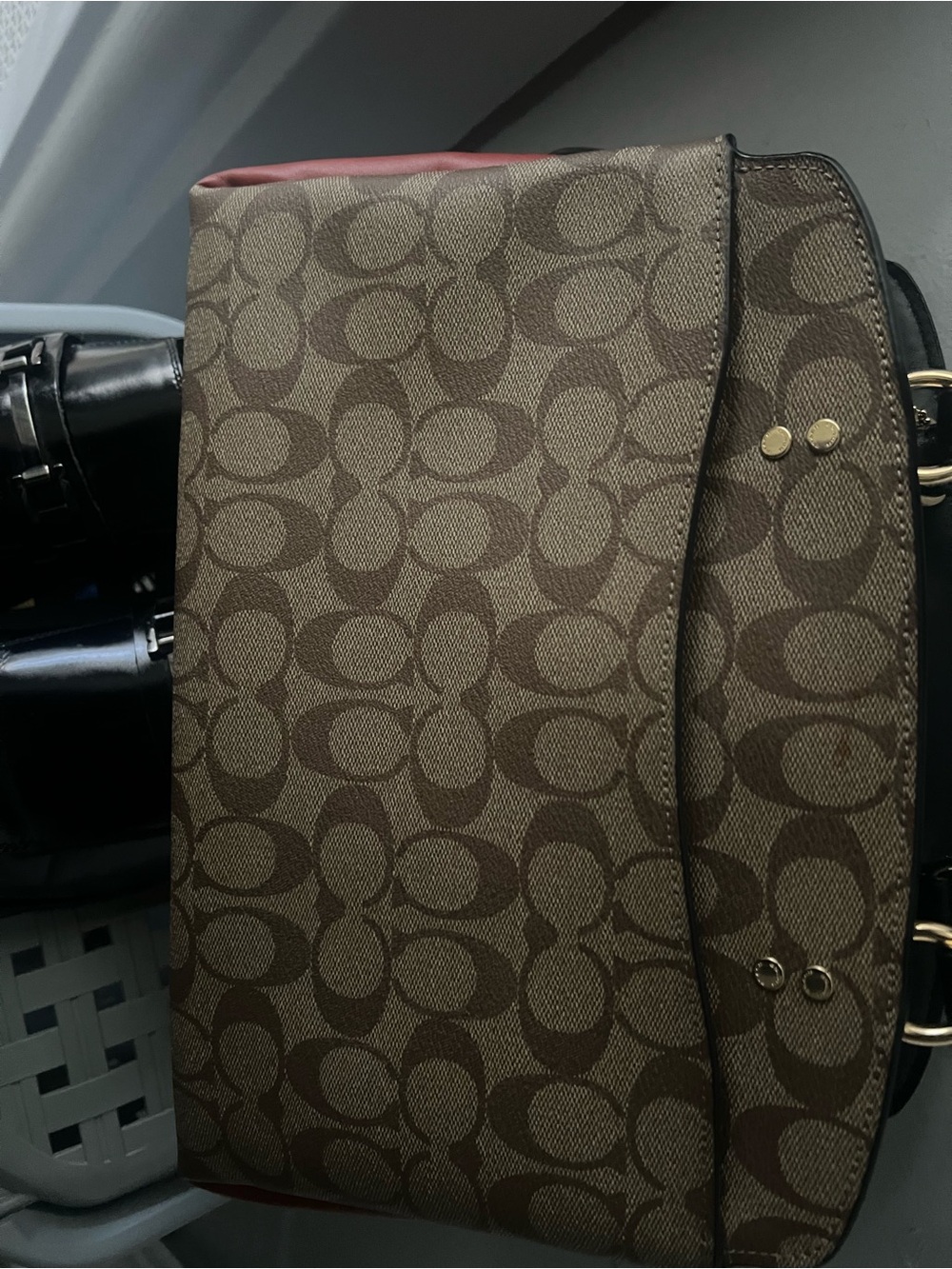 Coach handbag no strap - Picture 4 of 6